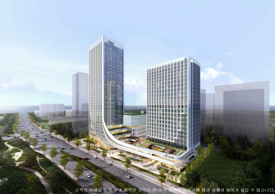 송도 AT센터 조감도. <주식회사 에이티 제공>